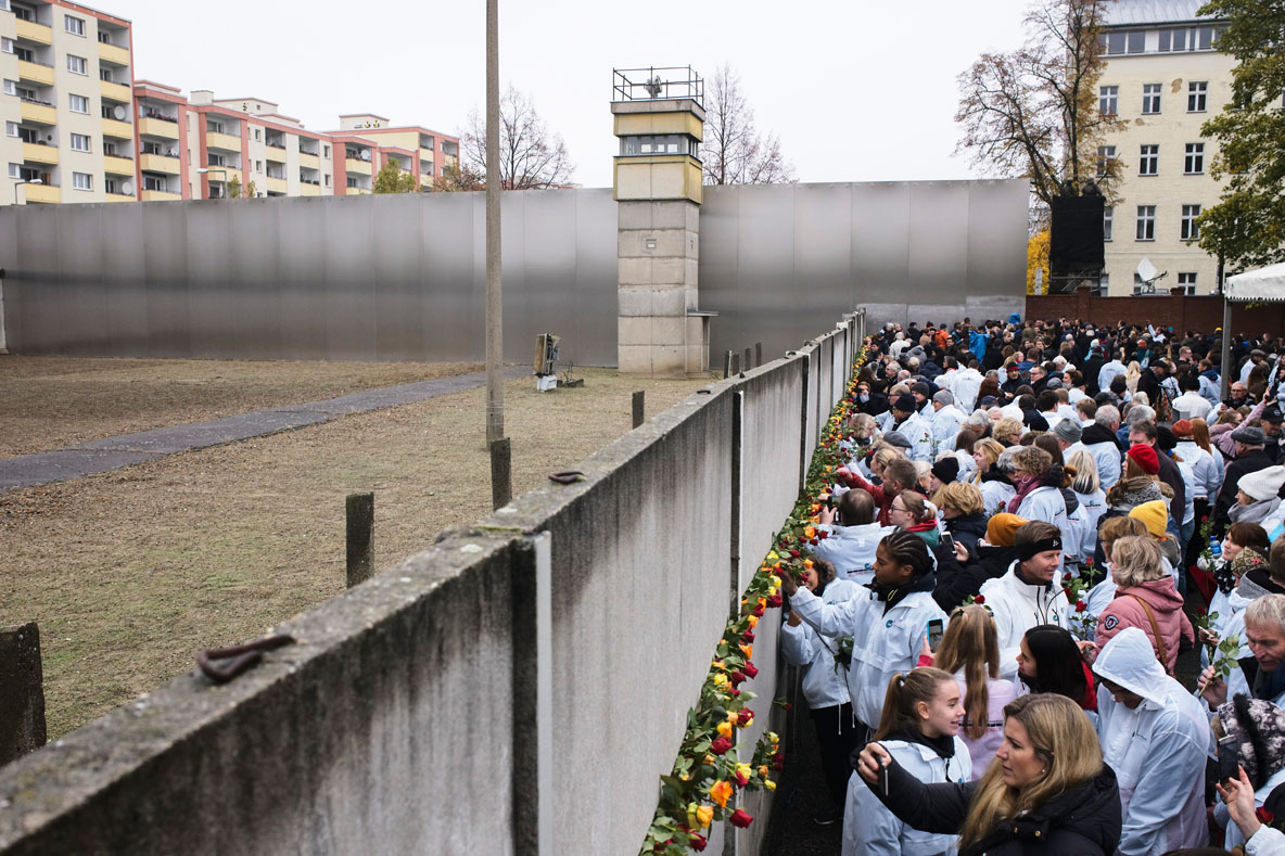Берлинская стена внутренняя Германская граница